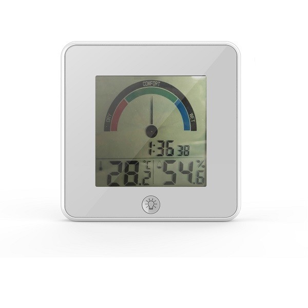Comfortable Index Thermometer Hygrometer Digital Alarm Clock