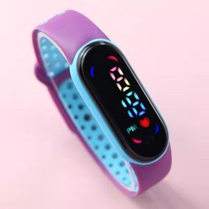LED touch screen watch    