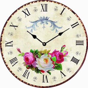 MDF wall clock