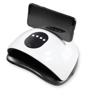 UV nail lamp with phone holder 