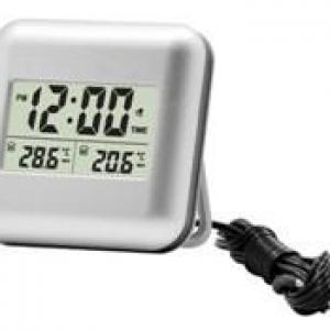 Wired weather forecast clock 