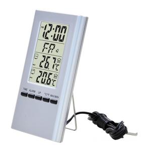 Wired weather forecast clock  