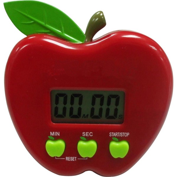 Fridge magnet timer in apple shape 