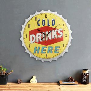 bottle cap wall clock