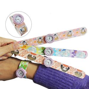 silicone slap watch 