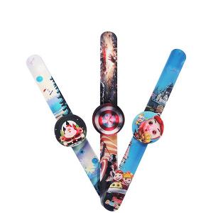 silicone slap watch 
