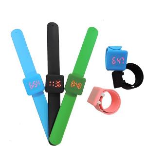 silicone slap watch  