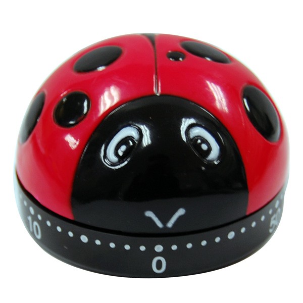 kitchen timer in ladybug shape