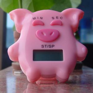 pig shape timer 