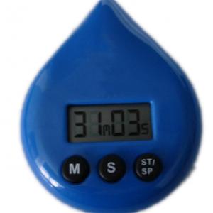 suction timer in water drop shape