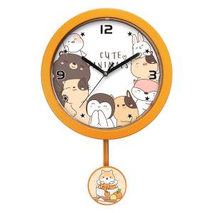 wall clock with pendulum