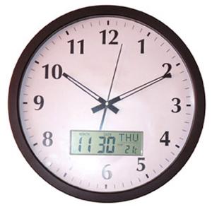 weather station wall clock 